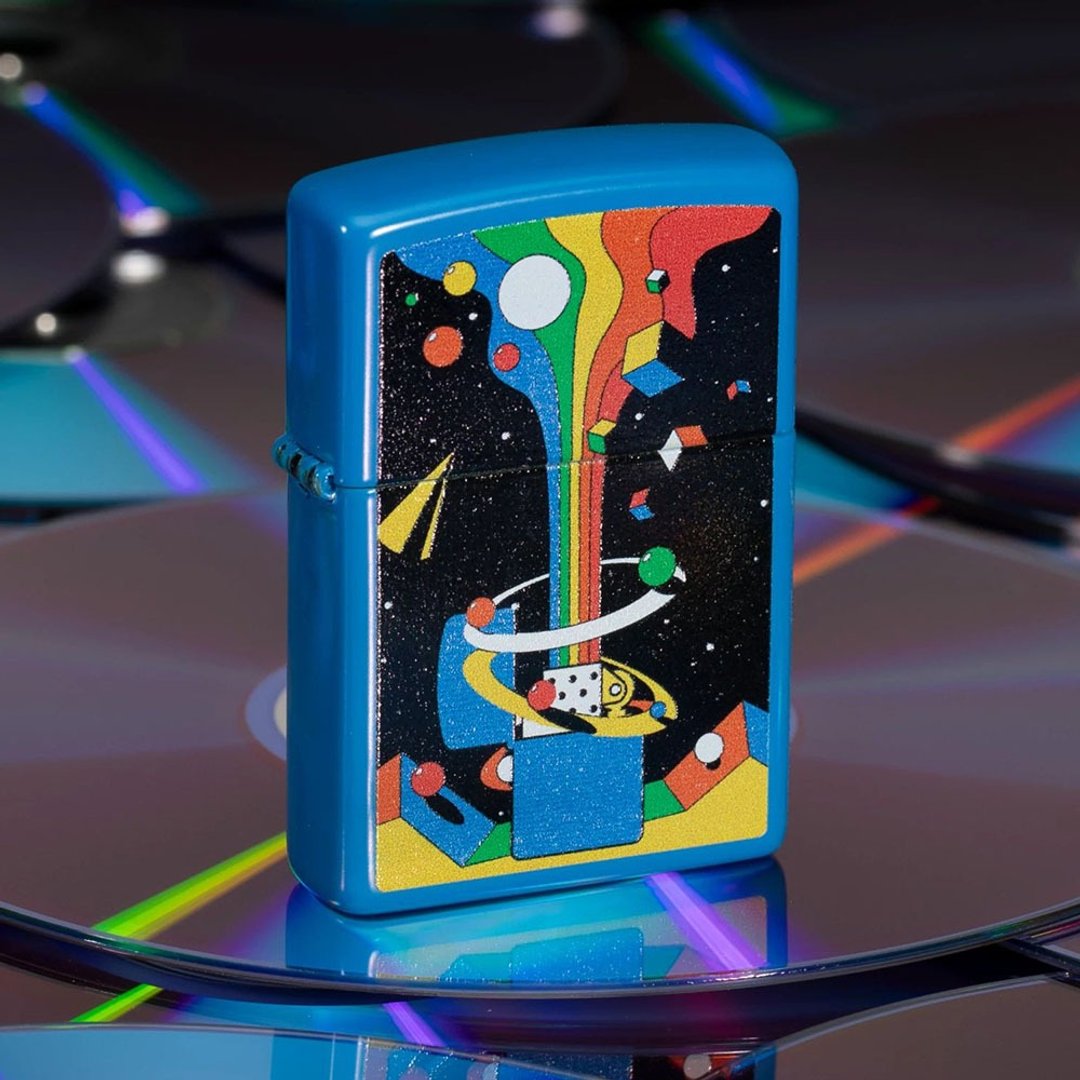 【ZIPPO官方旗舰店】几何宇宙防风打火机 46155 - 其他 - 铜/黄铜 多色