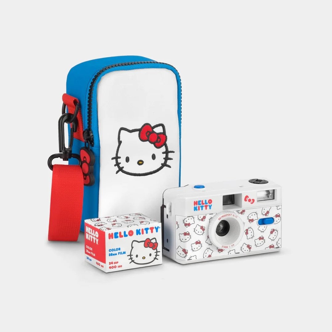 【Polaroid杂货店】 凯蒂猫 Hello Kitty 套组 135 底片傻瓜 相机 - 其他 - 塑料 粉红色