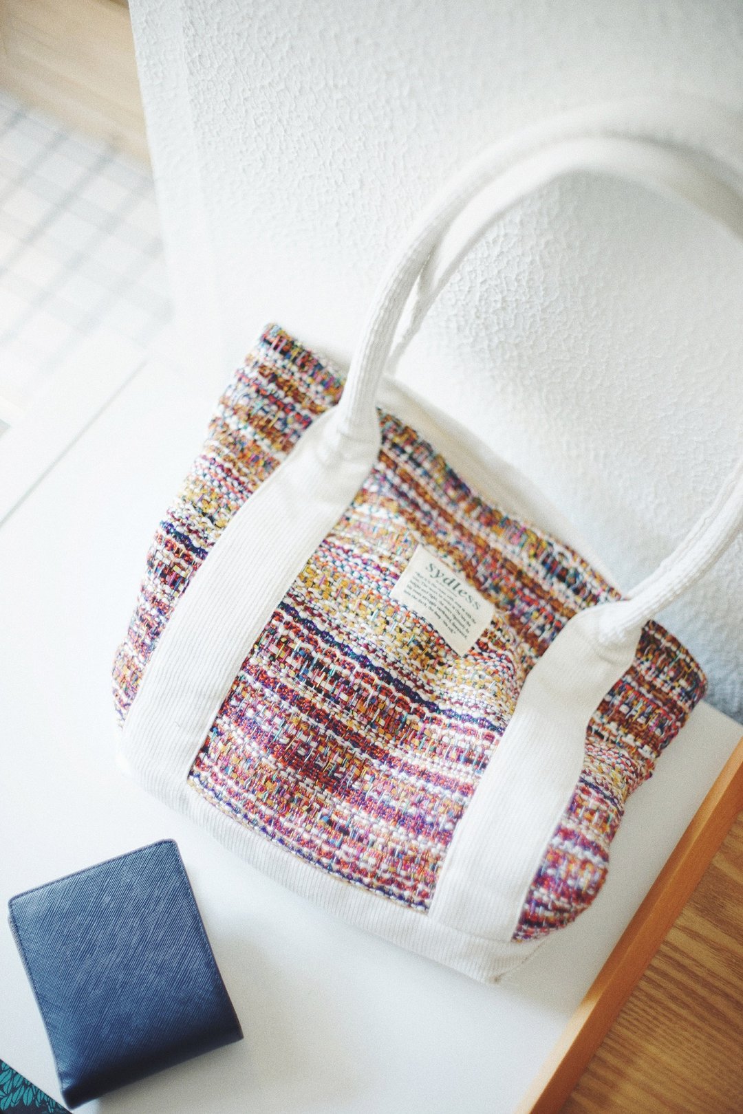 托特侧背包手工编织halo tote satin 托特手工编织单肩包 - 侧背包/斜挎包 - 棉 多色