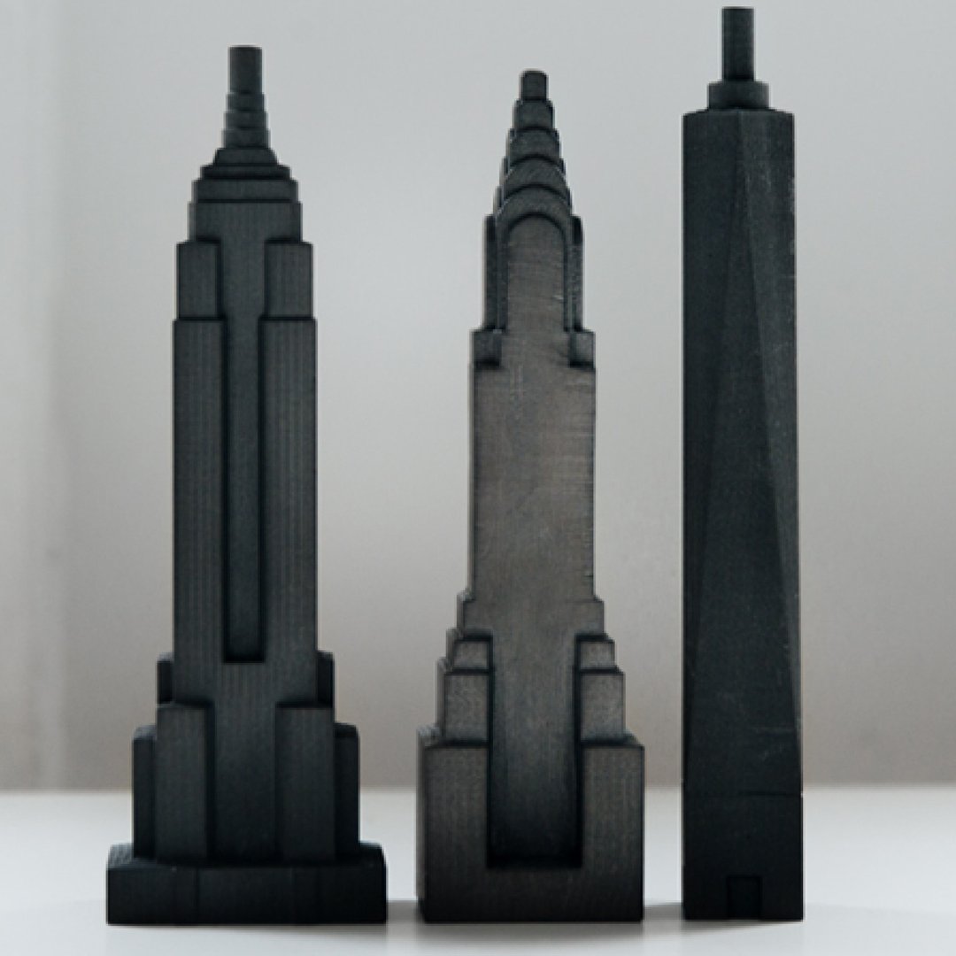 美国 MoMA 石墨建筑炭笔 Graphite Building 创意设计大厦摆件 - 摆饰 - 其他材质 灰色