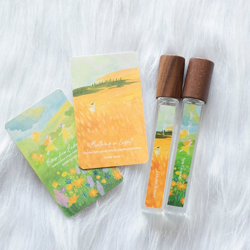 微光香气图书馆 | 随身淡香雾 10ml 两入组 - 香薰/精油/线香 - 浓缩/萃取物 