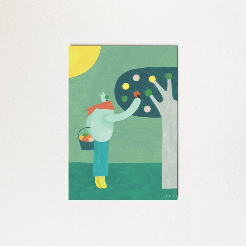 明信片 - 果实 - 卡片/明信片 - 纸 