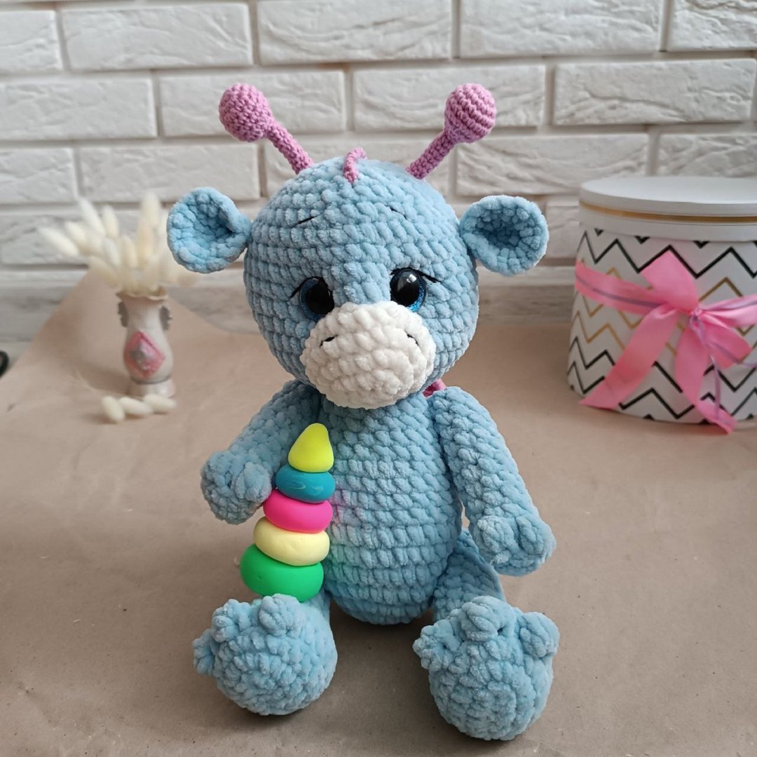 钩针图案龙蝴蝶、amigurumi 龙、钩针龙 - 手工艺教程/工具书 - 其他材质 
