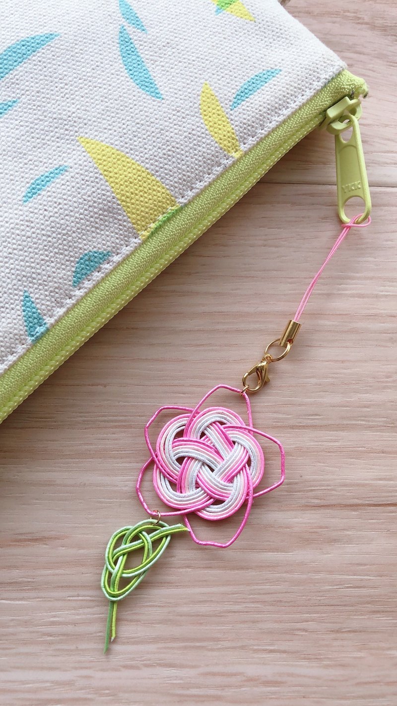 樱花钥匙圈 - 钥匙链/钥匙包 - 纸 粉红色