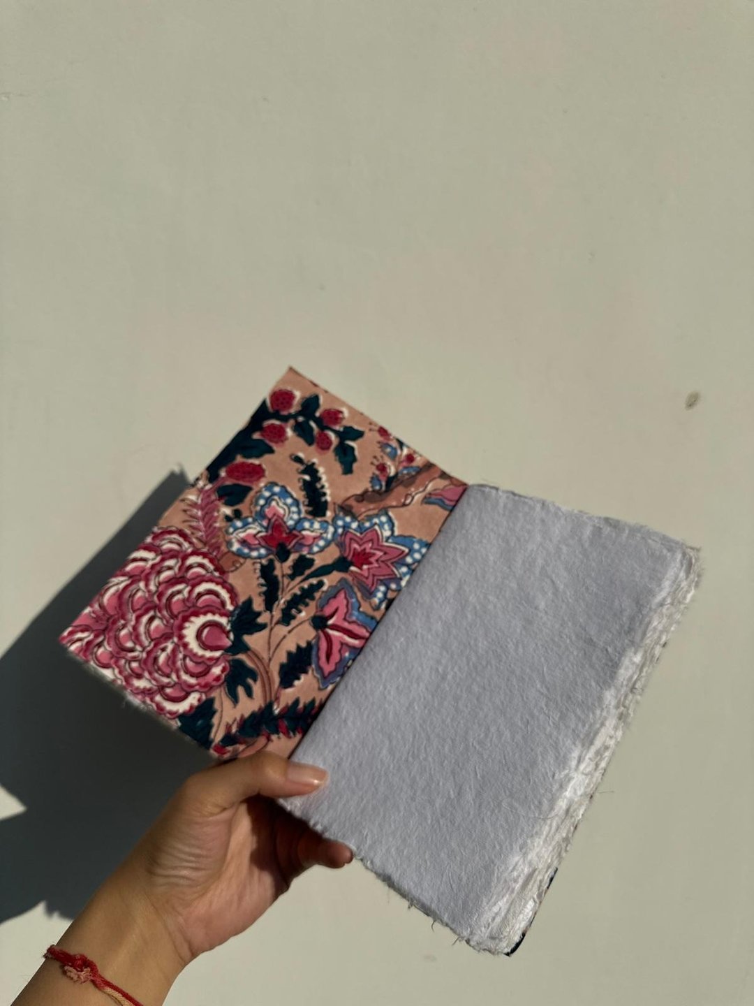 ISOLRA 手工纸印花笔记本 | Block Print 手工盖印布封面 - 笔记本/手帐 - 纸 多色