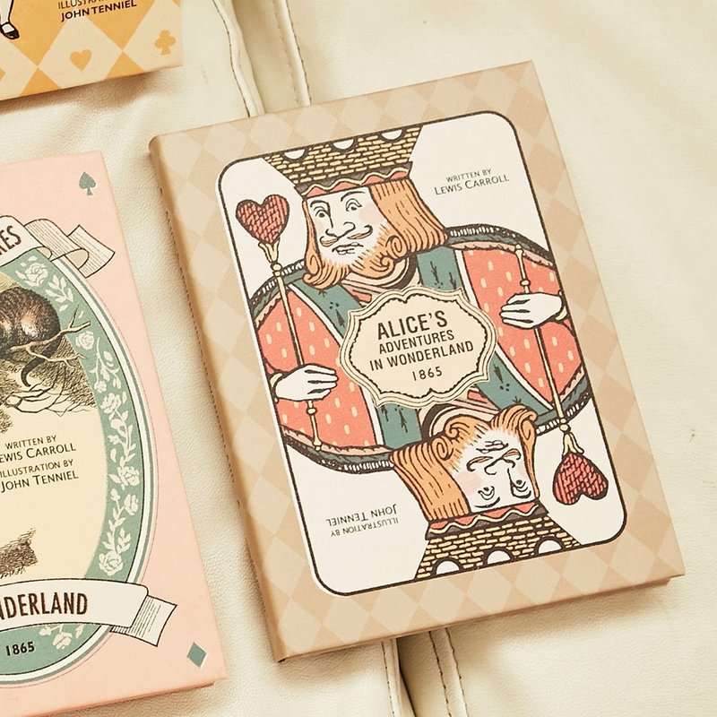 7321 手帐年历-VG爱丽丝万年历V2(周志)-红心国王,7321-82573 - 笔记本/手帐 - 纸 卡其色