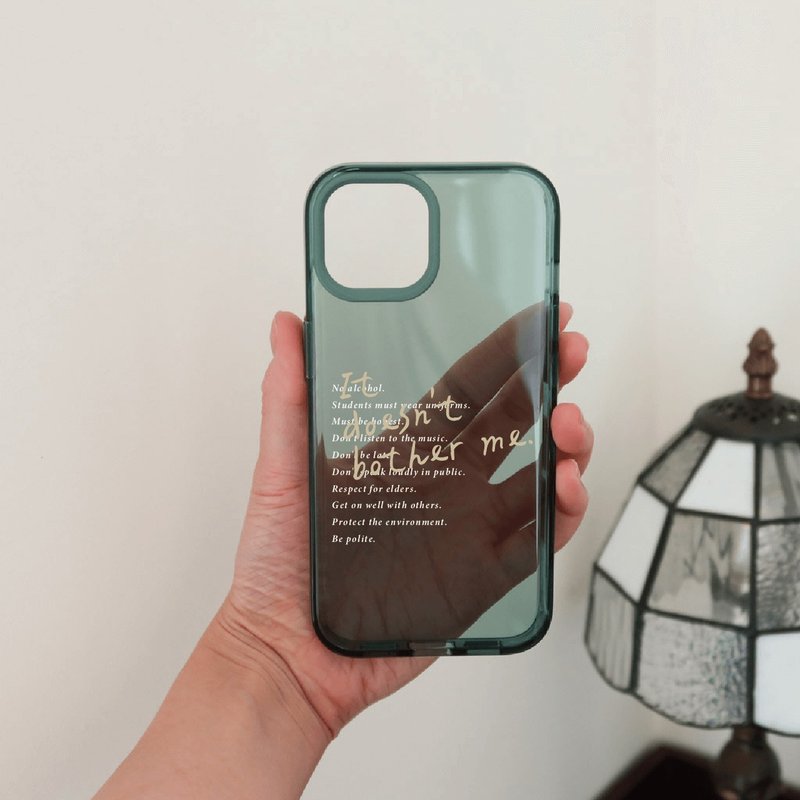 定制化  It does not bother me JellyTint 手机壳 - 手机壳/手机套 - 其他材质 透明
