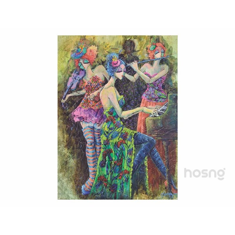 彩色三重奏_拼图_1000片 - 拼图 - 纸 