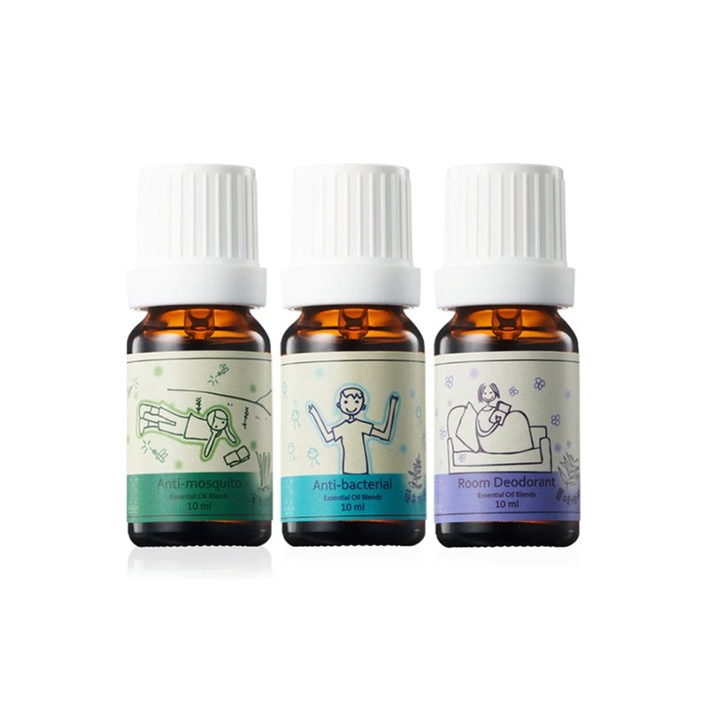 【薰衣草森林 Select】 复方 精油 10ml | 防蚊 净化 除臭 全效 - 香薰/精油/线香 - 玻璃 