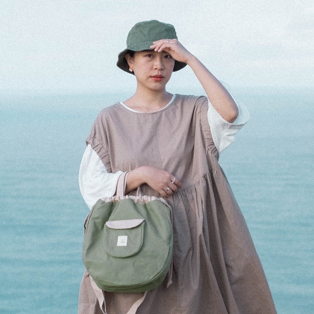 Pita . 侧背包 / 束口包 / 帆布包 / 环保材质 / 大容量 / 四色 / - 侧背包/斜挎包 - 棉 多色