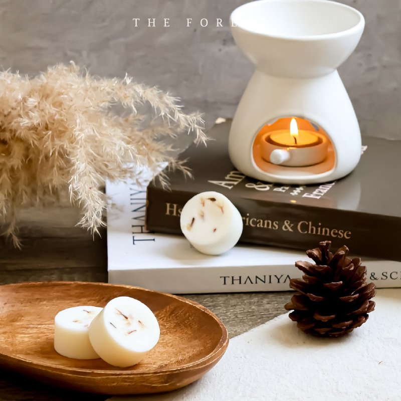 喀拉拉秘境手工香氛蜡块4入组 - 蜡烛/烛台 - 蜡 咖啡色