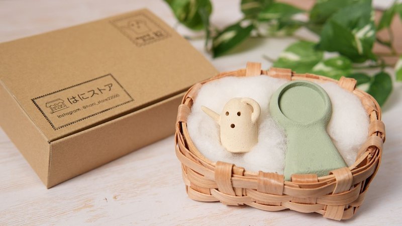 【獨一無二】HaniHani 古墳套装【跳舞的HaniHani D】 - 摆饰 - 陶 多色