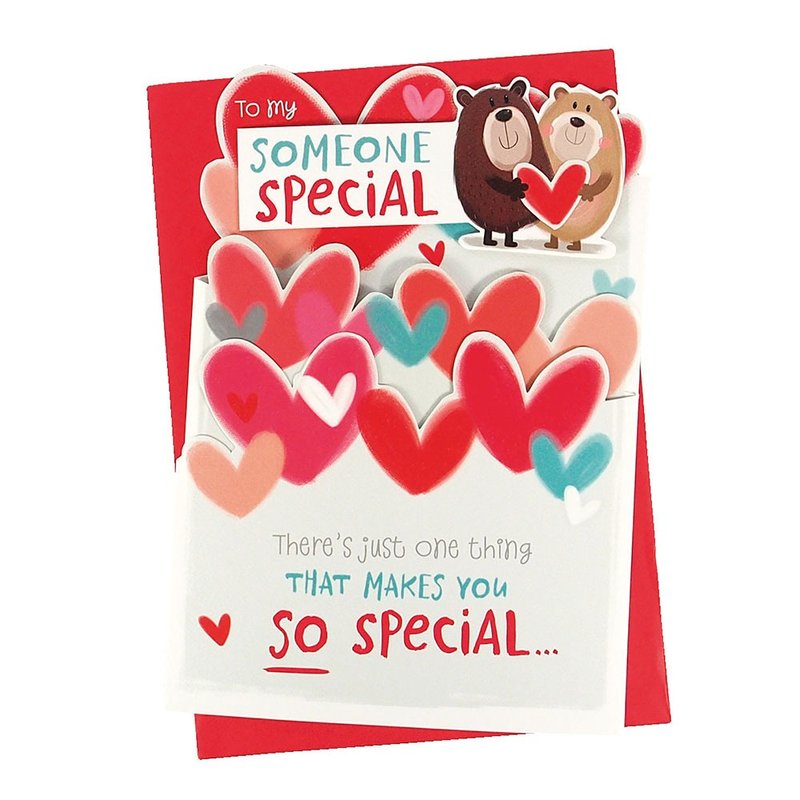 每件事都让你如此特别【 Hallmark-卡片 情人卡系列】 - 卡片/明信片 - 纸 多色