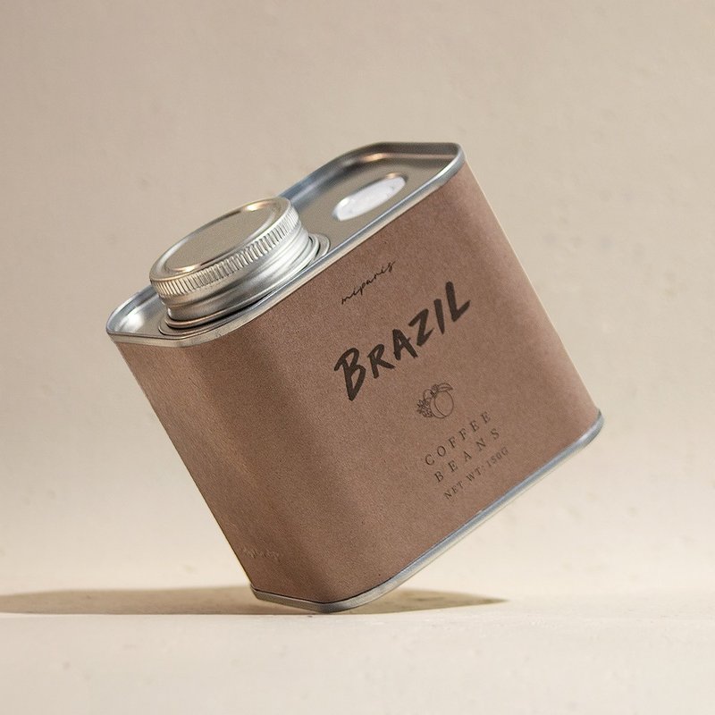 【坚果巧克力的热情】巴西精品咖啡豆 伊帕内玛庄园礼盒 150g - 咖啡 - 新鲜食材 灰色