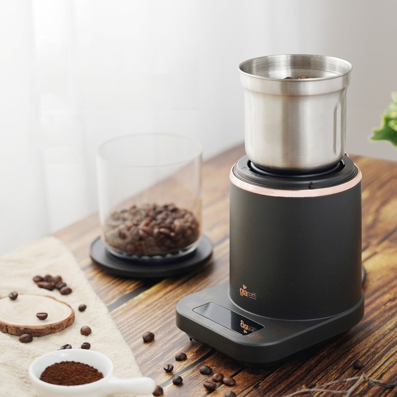 【意大利Giaretti 珈乐堤】多功能电子秤咖啡磨豆机(GT-GB06) - 咖啡壶/周边 - 其他金属 黑色