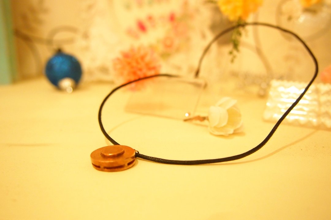 手工黄铜坠链#项链 #复古饰品 - 项链 - 其他金属 金色