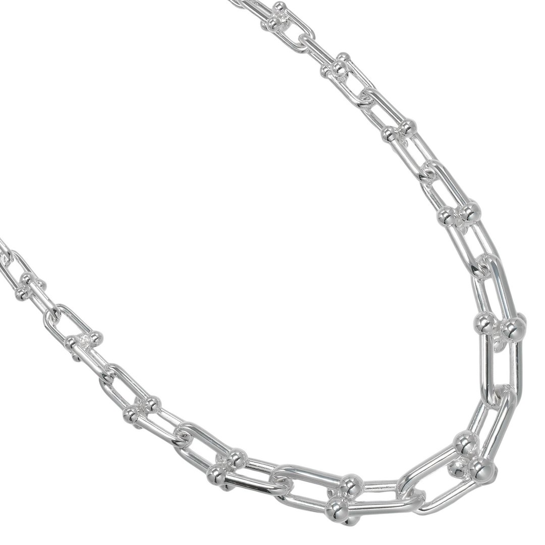 【日本直送】蒂芙尼 项链 Hardware Graduated Link 银 925 约 106.4g TIFFANY&Co.【二手】A 级 - 项链 - 银 银色
