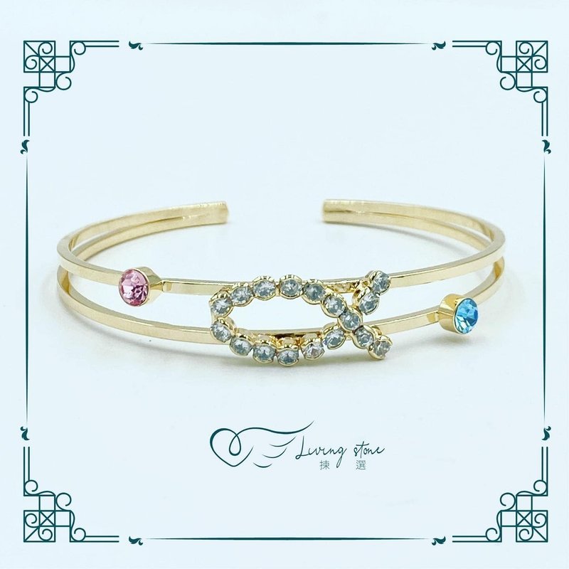 得人如得鱼_手环 - 手链/手环 - 其他金属 金色