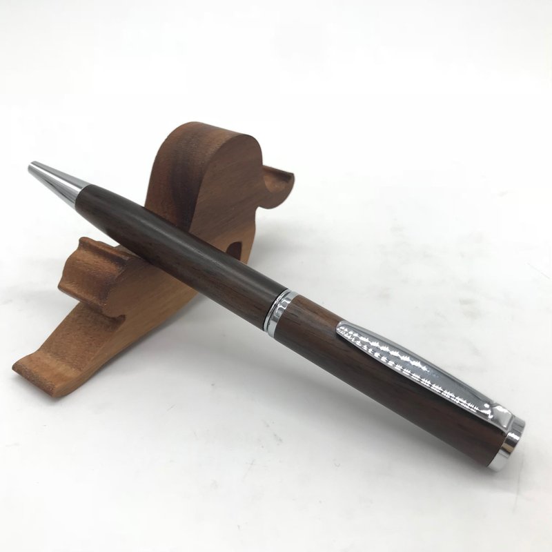 MicForest 微森林/限量商品-原木原子笔—胡桃木 - 圆珠笔/中性笔 - 木头 咖啡色
