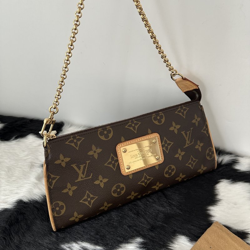 中古包 LOUIS VUITTON 路易威登 麻雀仔肩背包 - 侧背包/斜挎包 - 真皮 咖啡色