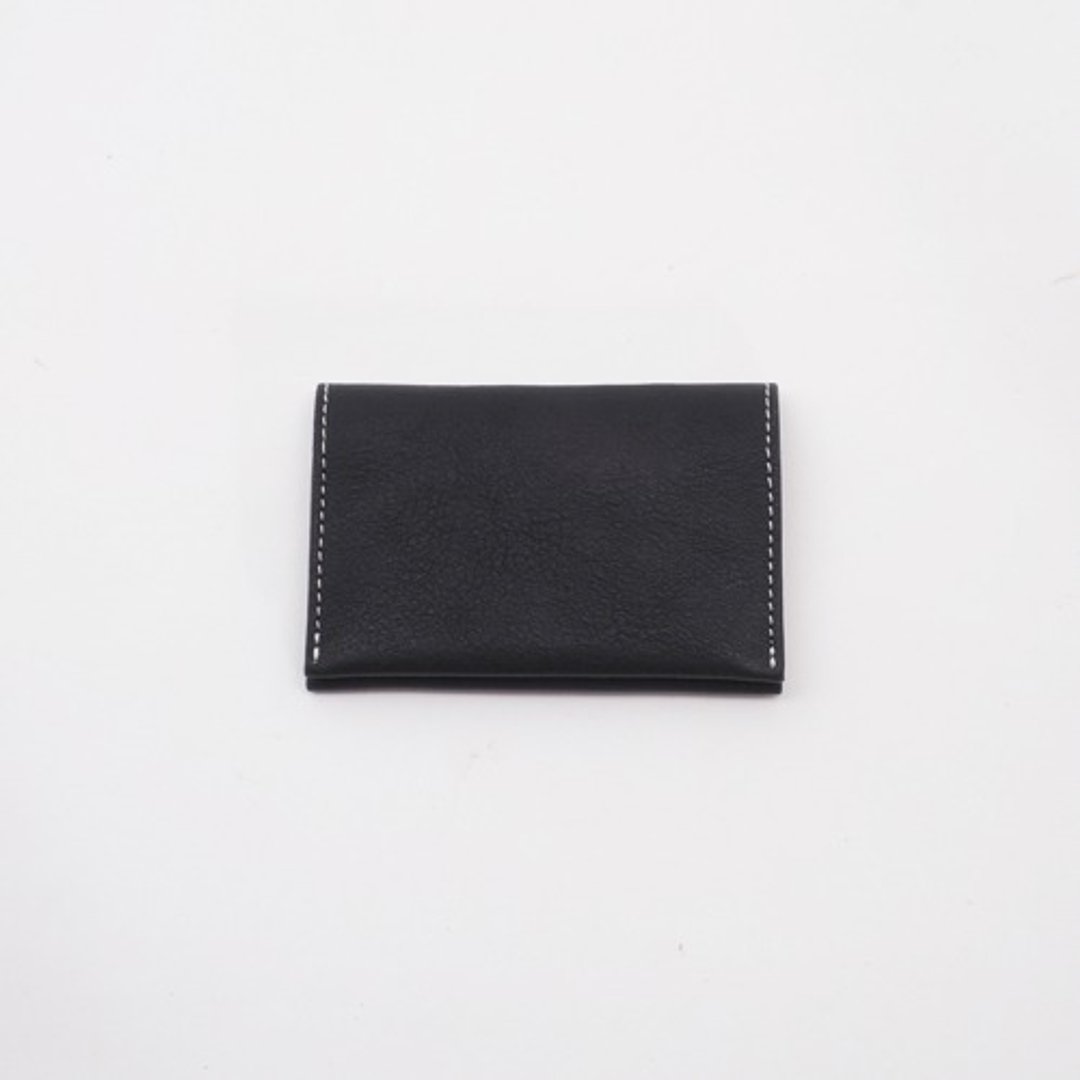 tanning cow leather case (black)/business card holder/meishi01_b - 其他 - 真皮 