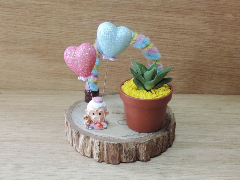 彩虹小景 · 多肉植物 - 植栽/盆栽 - 其他材质 