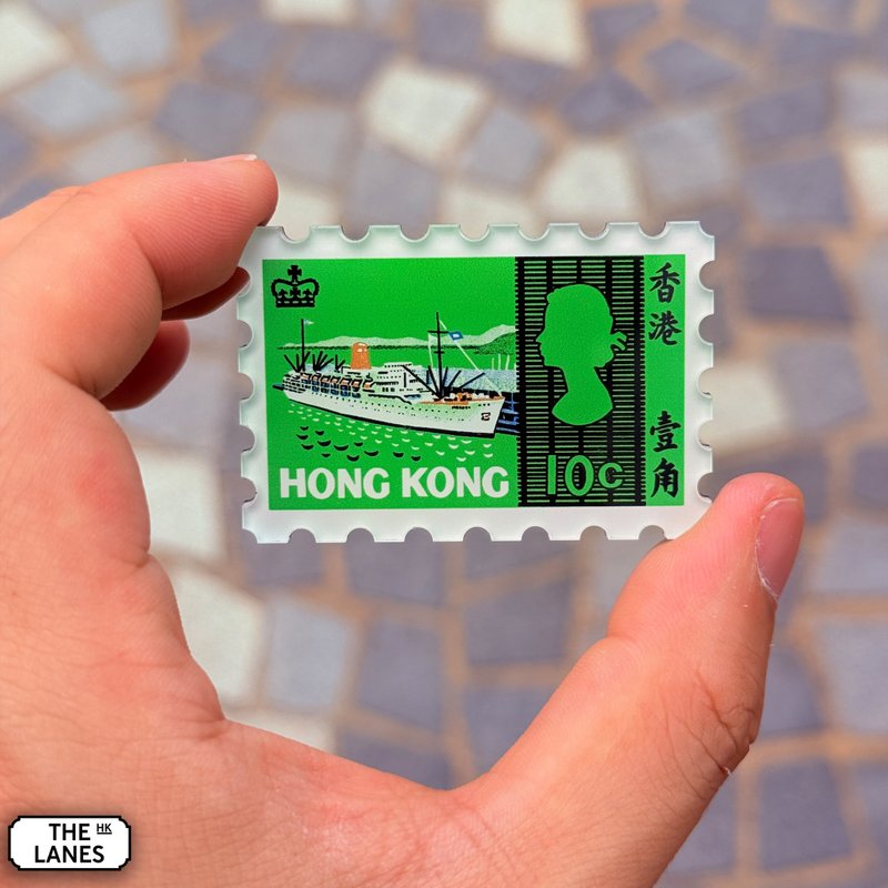 磁石贴 海上交通工具纪念邮票 - 冰箱贴/磁贴 - 压克力 多色
