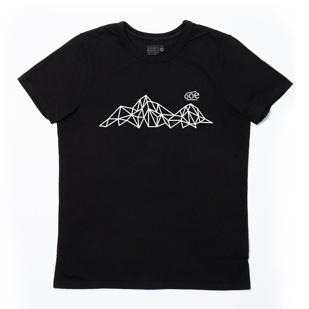 Ooe T-shirt - 中性连帽卫衣/T 恤 - 棉 黑色