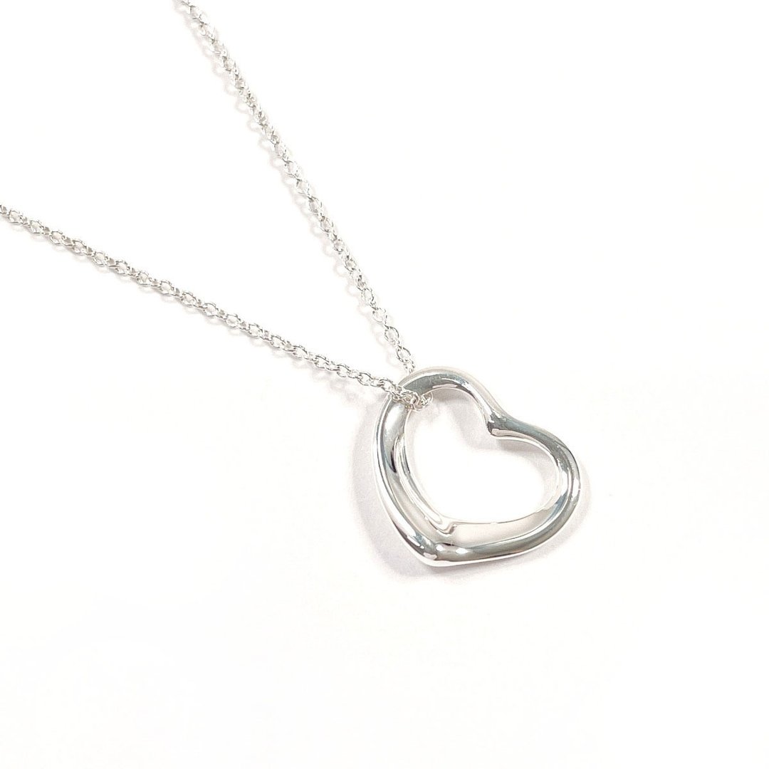[日本直邮，二手，状况极佳] Tiffany & Co. 开心艾尔莎·佩雷蒂项链，925银，配件 - 项链 - 纯银 银色