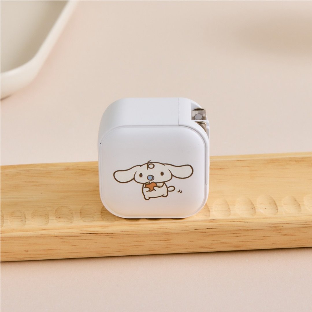 奶油家族x大耳狗甜甜秤重GaN 45W Type-C双孔充电头 - 数码小物 - 塑料 多色