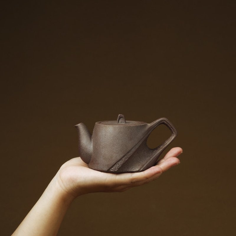 陶作坊│老岩泥岩之初茶壶 - 茶具/茶杯 - 陶 咖啡色
