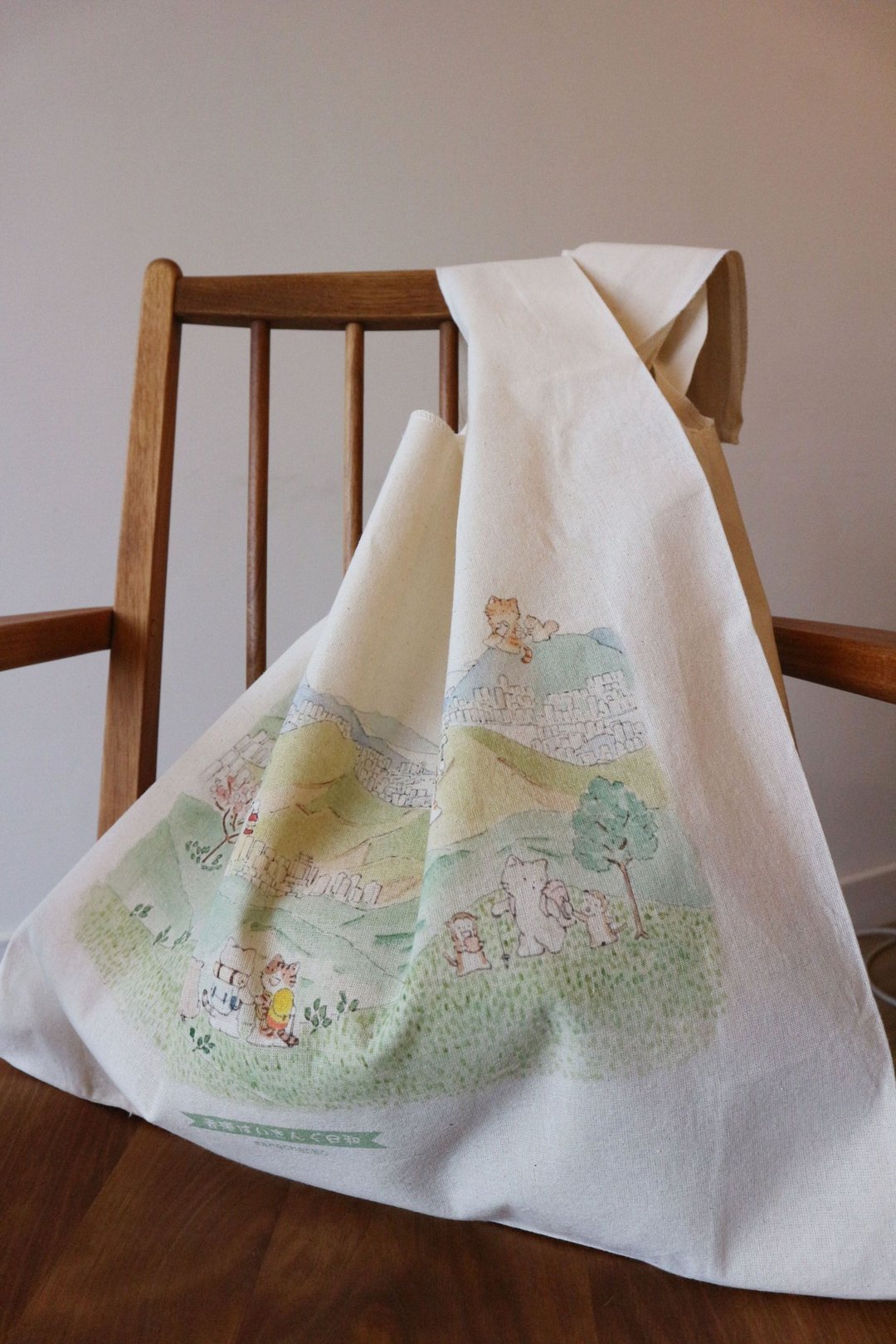 MARCHE BAG - 香港行山日和 - 手提包/手提袋 - 棉．麻 