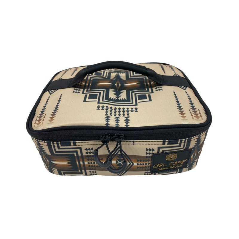 【OWL CAMP】卡其渐层图腾多用途收纳盒 - 收纳用品 - 聚酯纤维 多色