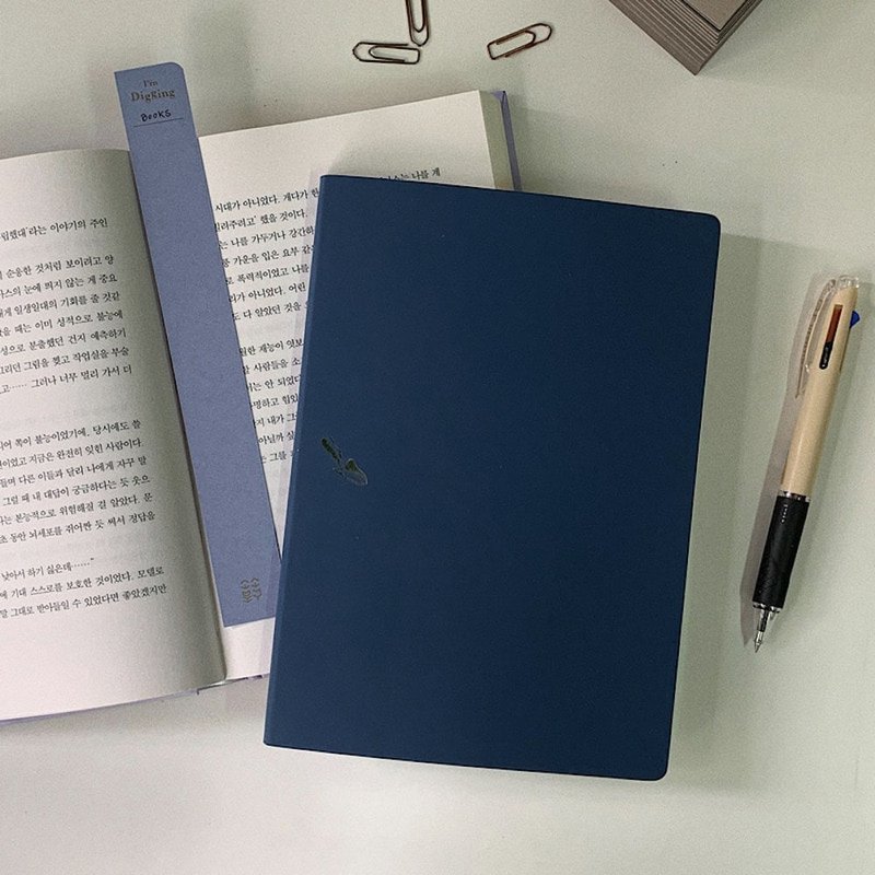 挖掘 | 手帐 (1 Ground) - 笔记本/手帐 - 纸 蓝色