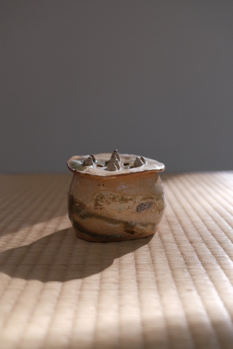 【荷香】线香座/薰香炉 - 摆饰 - 陶 多色