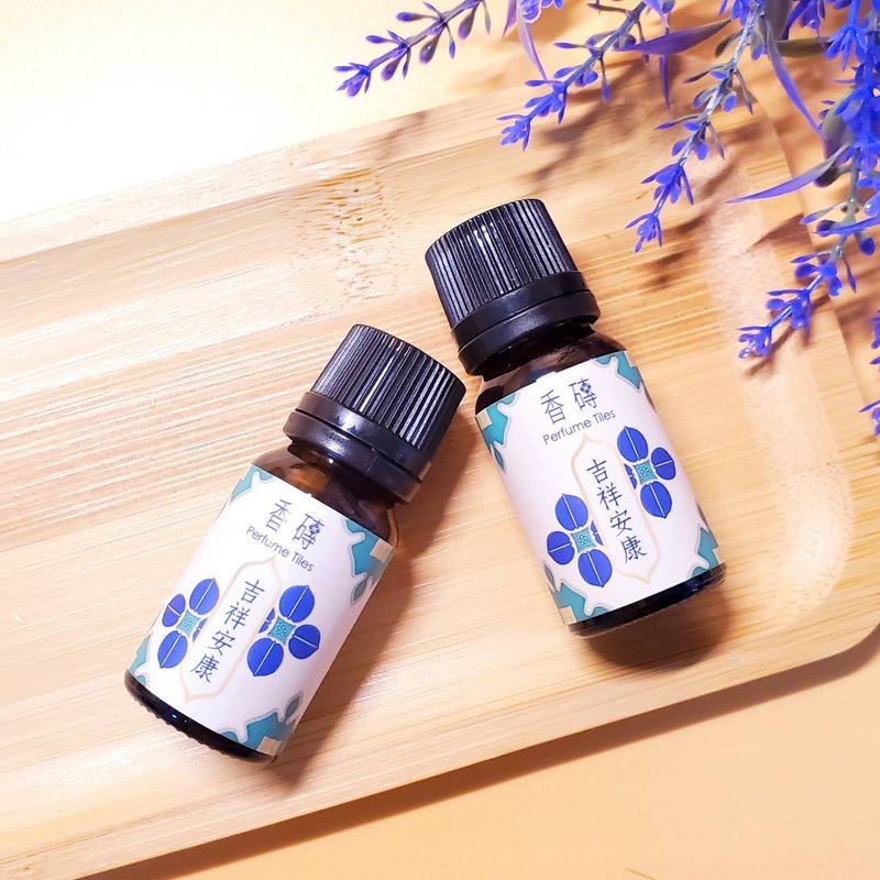 吉祥安康扩香精油/单罐/10ml - 香薰/精油/线香 - 其他材质 蓝色