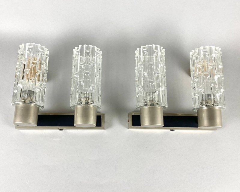 德国 Hillebrand 设计的美丽设计师双灯烛台 | 只有一套可用 - 灯具/灯饰 - 玻璃 透明