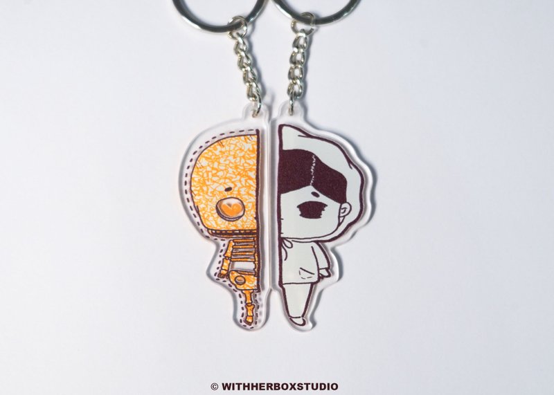 Murmurboo - Keychain | 钥匙链 - 其他 - 塑料 橘色