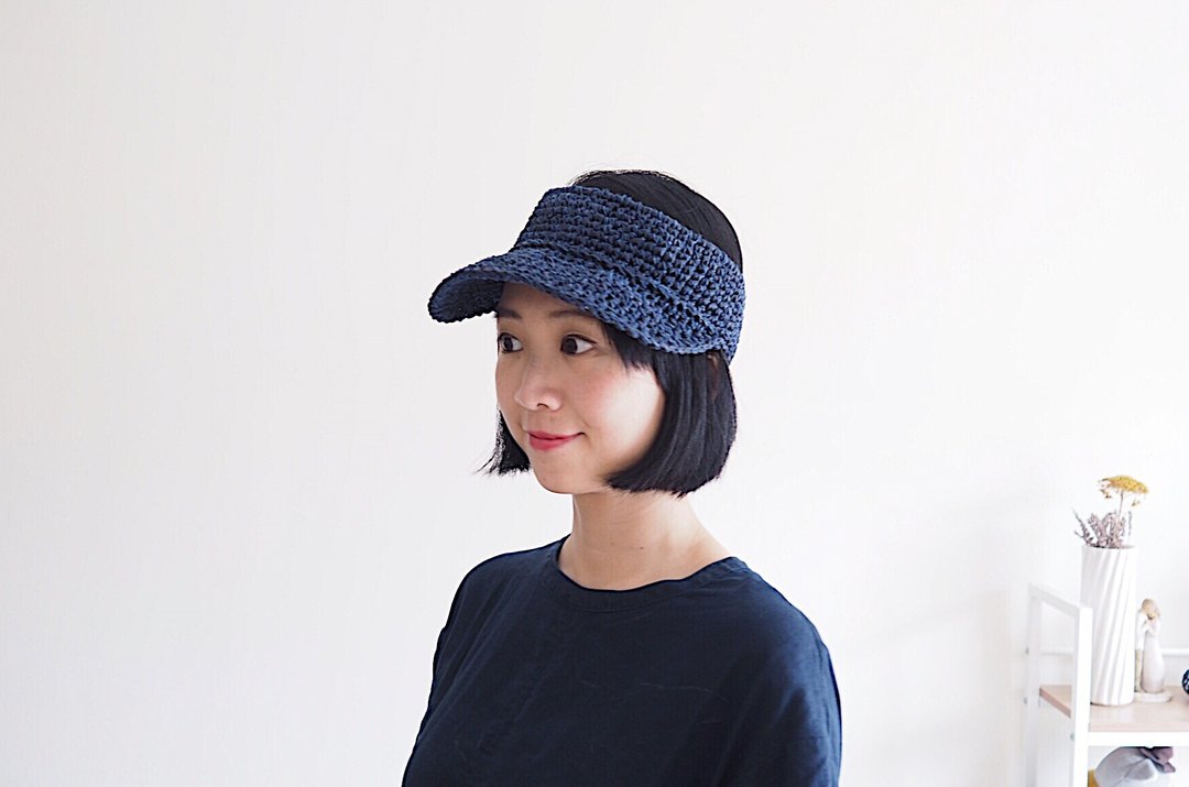 Sunny Cap 太阳帽 - 帽子 - 棉 白色