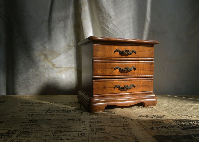 【老时光 OLD-TIME】早期台湾制珠宝盒 - 收纳用品 - 其他材质 多色