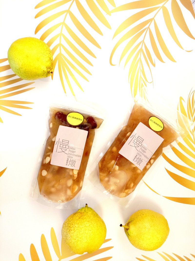 慢炖季节限定【杏仁蜜枣炖香梨雪耳 】 清心香甜浓郁 - 健康/养生 - 新鲜食材 