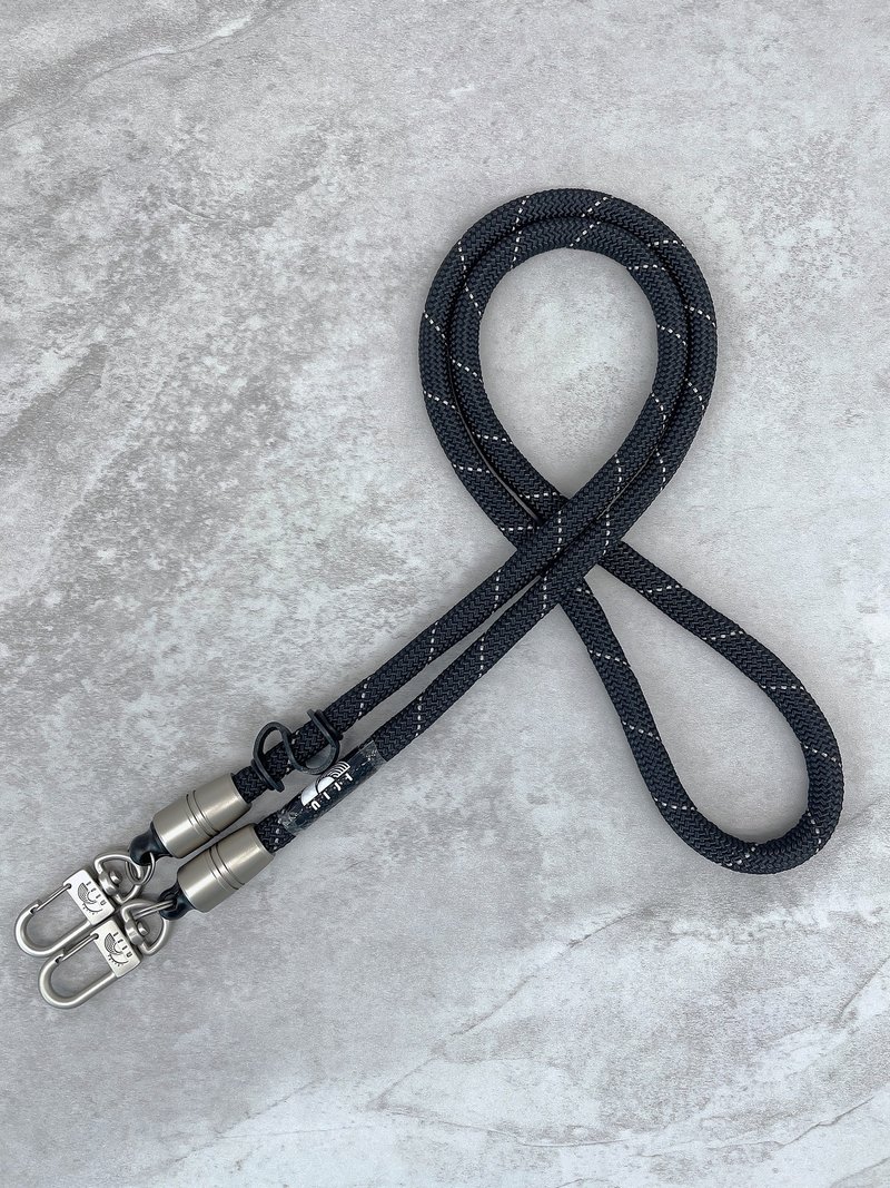 niji 手机挂绳 黑色反光间条 9mm Black reflective - 其他 - 塑料 黑色