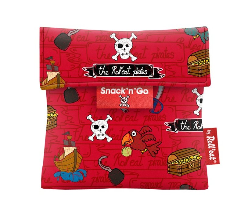 Rolleat环保食物袋 (红色海盗版) - 其他 - 塑料 红色