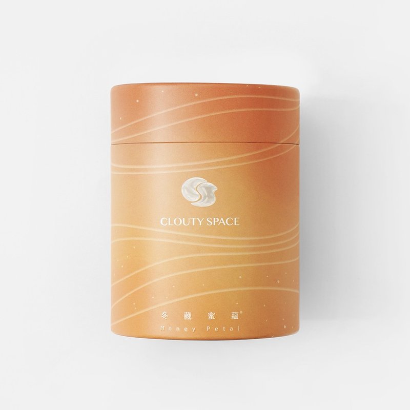 冬藏蜜蕴 | 40g 蜜香红茶 散茶 圆罐 | Honey Petal - 茶 - 新鲜食材 橘色