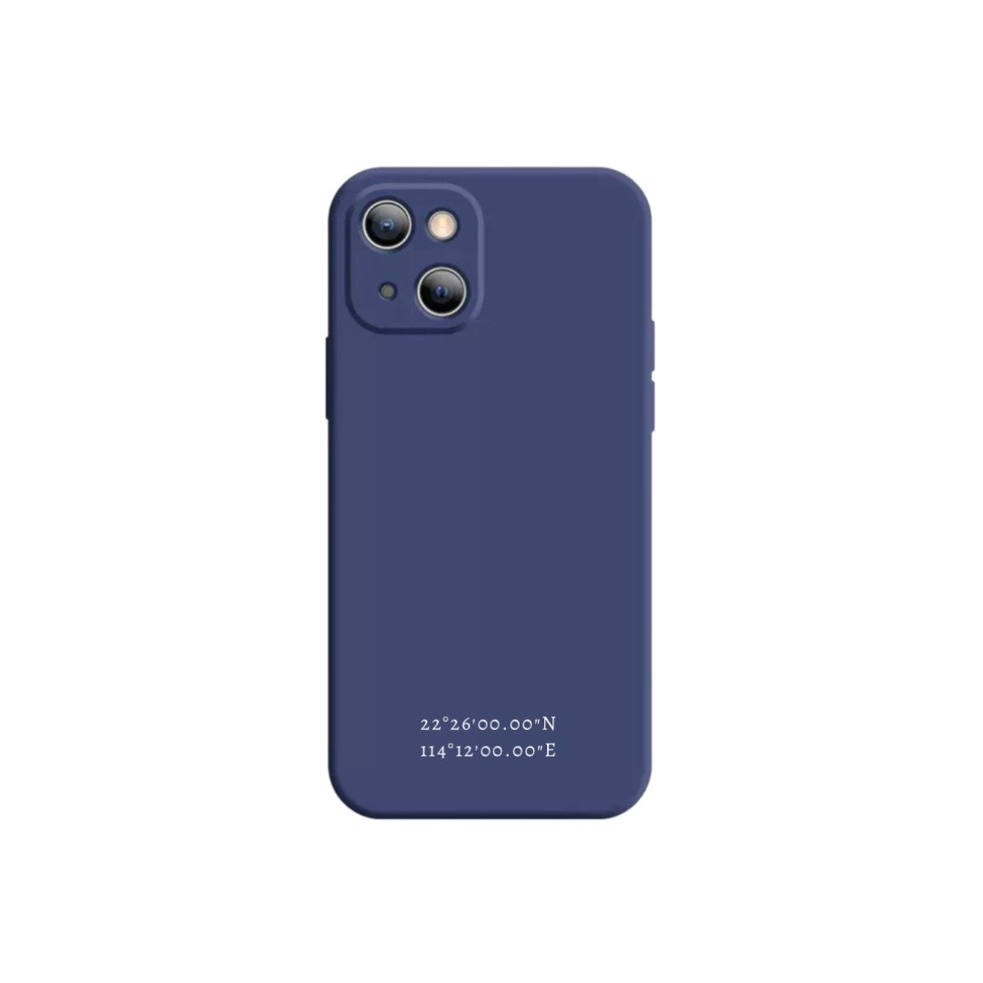 【经纬度系列】香港 - Home Kong | iPhone 手机壳 - 手机壳/手机套 - 塑料 蓝色
