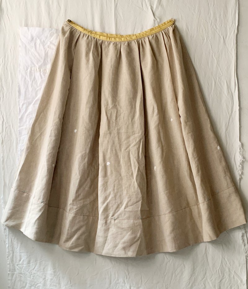 长裙--春天的想像 - 裙子 - 棉．麻 