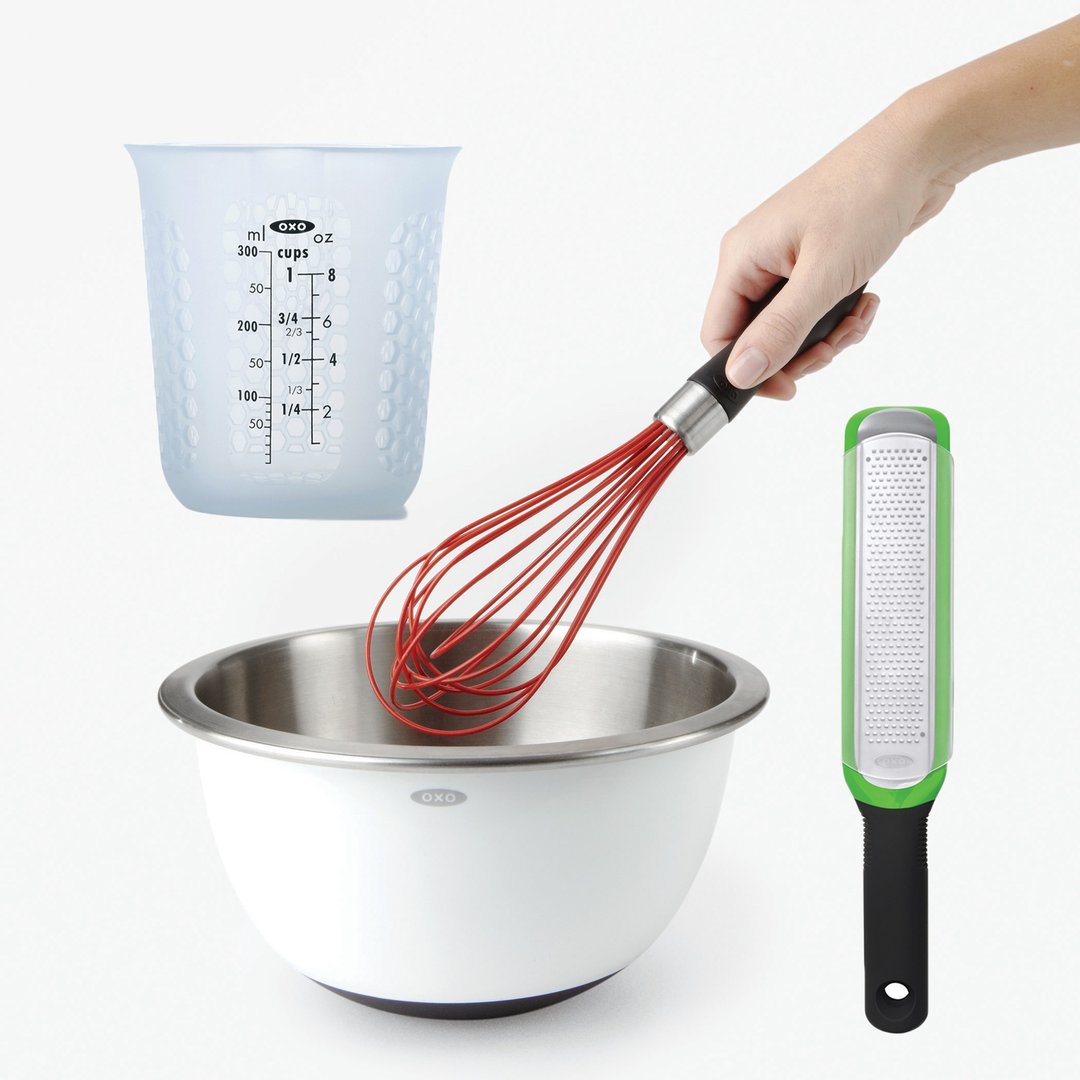 PINKOI限定【超值组合】OXO 烘焙精选4件组 - 厨房用具 - 塑料 透明