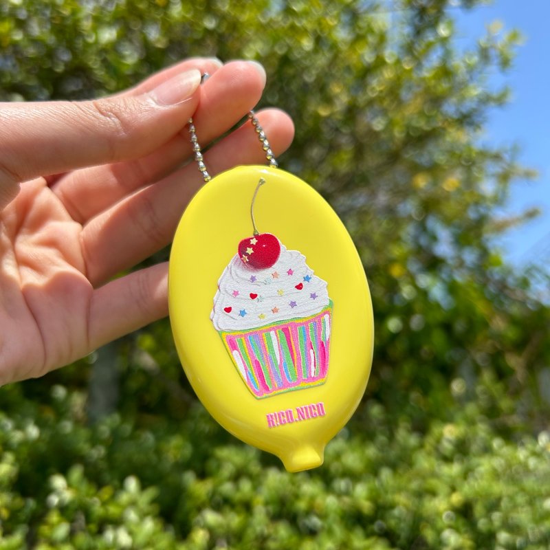 橡胶零钱包 杯子蛋糕 - 零钱包 - 其他材质 