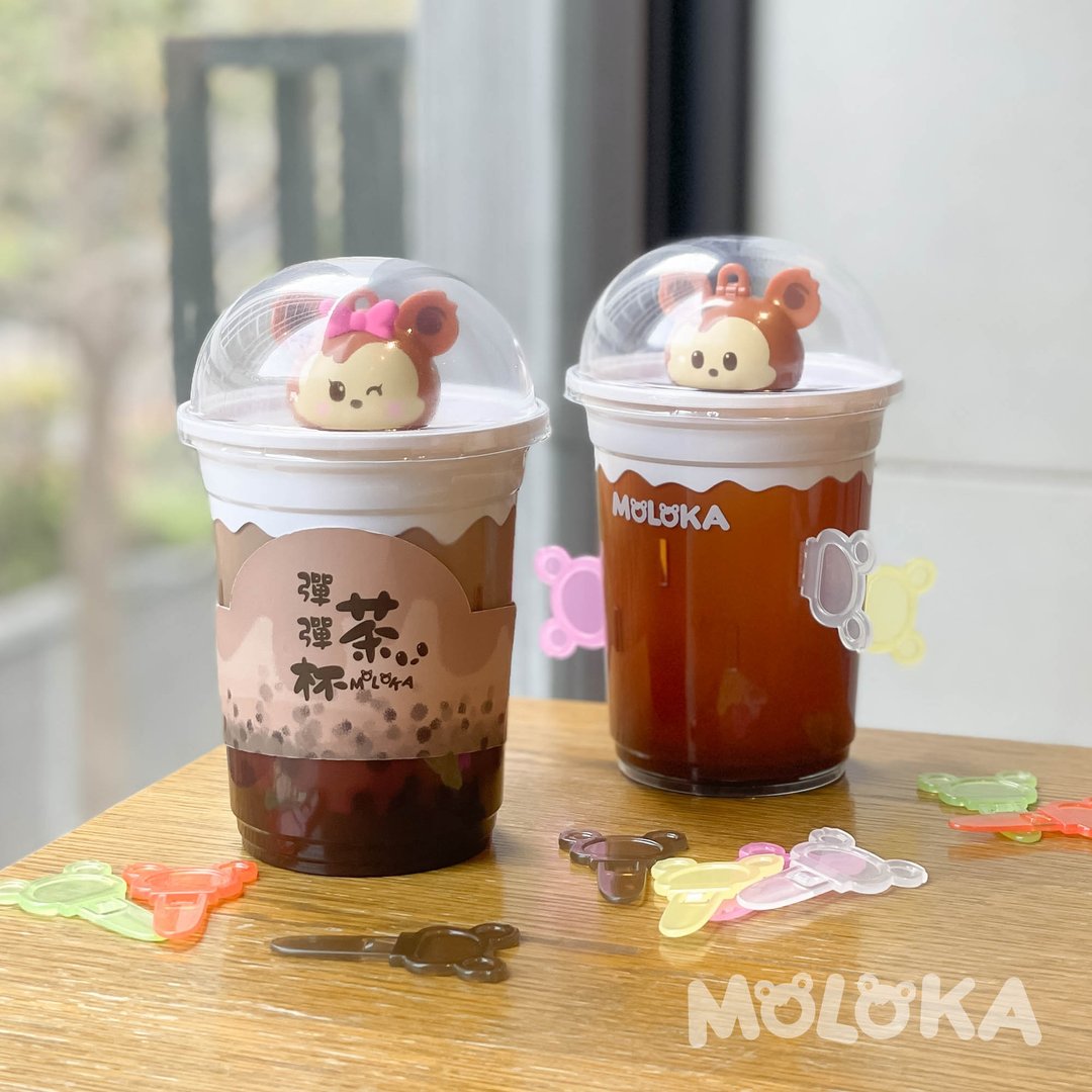 MOLOKA | 奶茶驾道 趣味弹弹杯 | POP-UP 公仔海盗桶 - 其他 - 塑料 多色