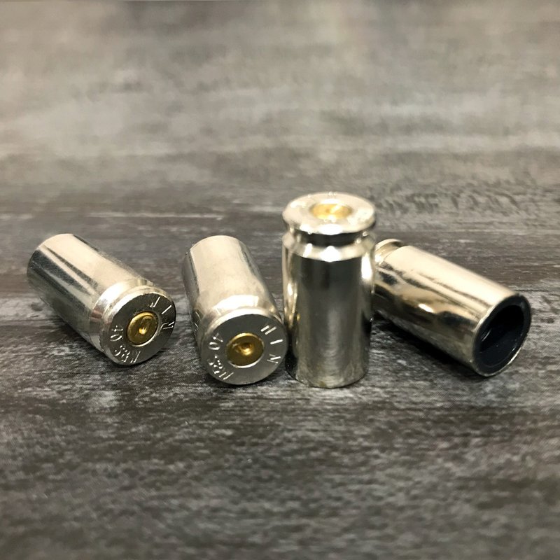 Bullet Designs 40口径子弹壳 气嘴盖4入 / 金属汽车机车气嘴风嘴 - 其他 - 其他金属 